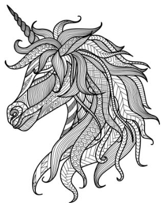 315x397 Adult Coloring Pages Unicorn Animal Patterns Drawing Board Weekly