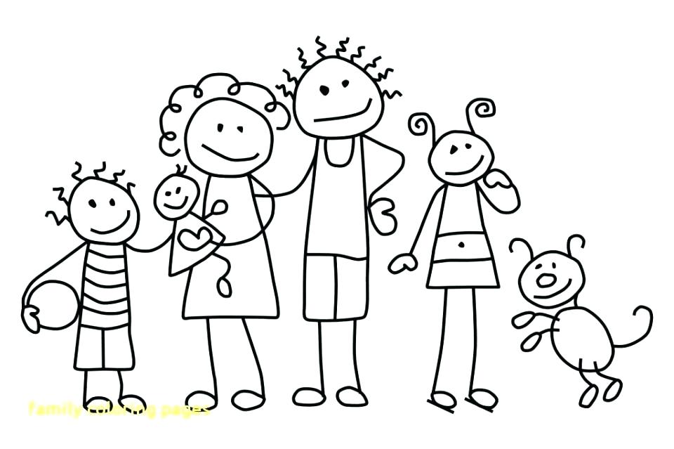 960x639 Coloring Pages Of Families Coloring Pages Of A Family Family