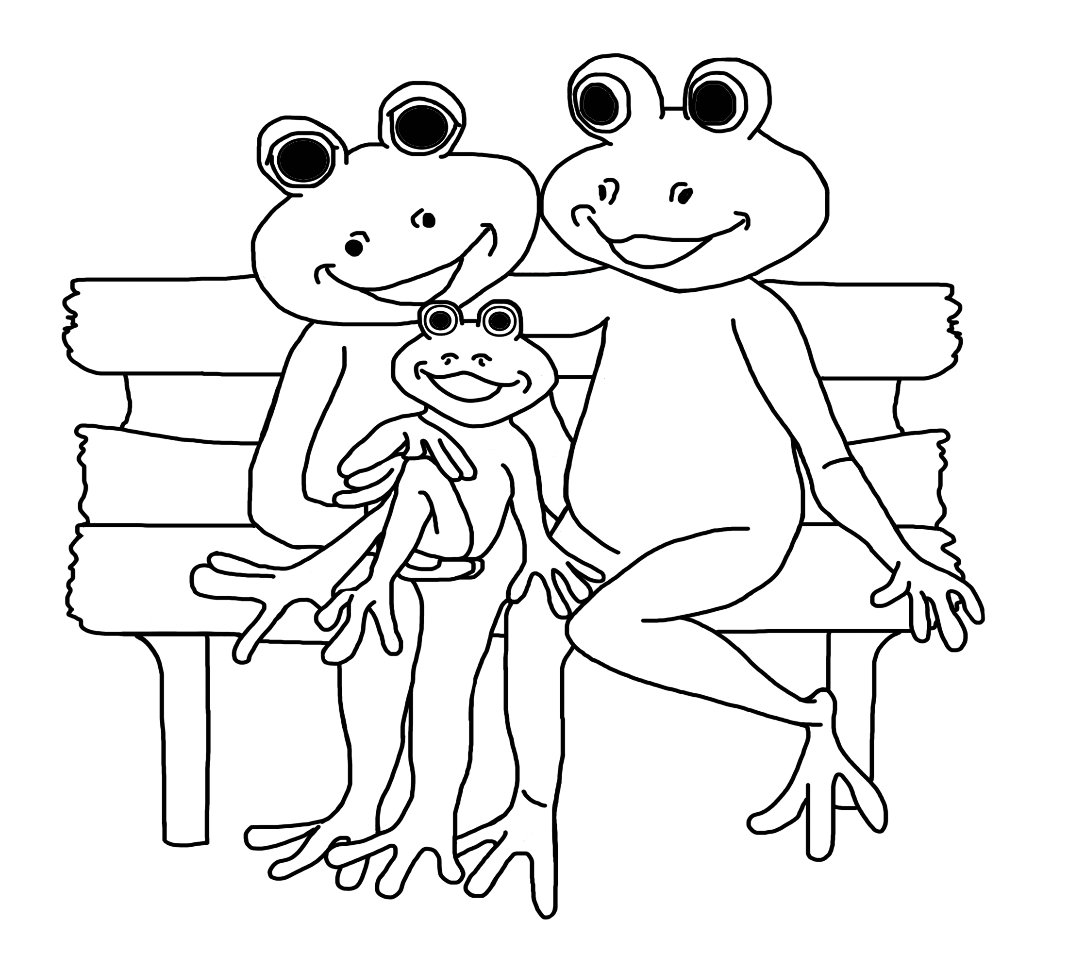 2200x2000 Family Coloring Pages