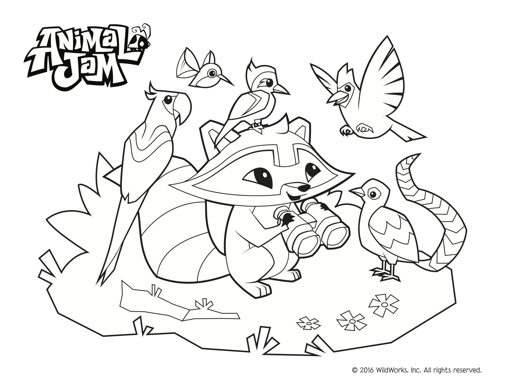 1650x1275 Animal Jam Coloring Pages! Celebrate Spring And The Environment