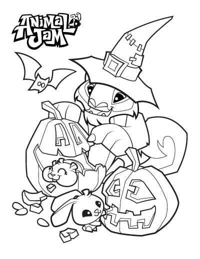 400x518 Animal Jam Coloring Pages
