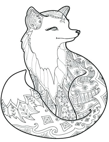 368x480 Animal Jam Coloring Pages Fox Fox Animal Coloring Pages Arctic