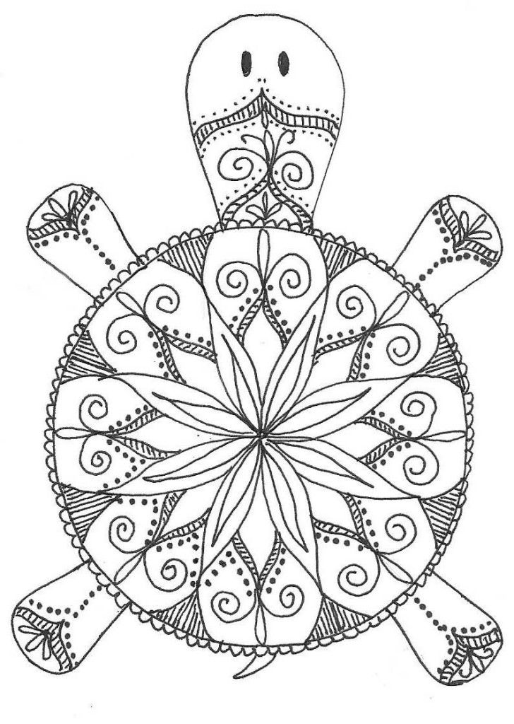 728x1024 Adult Colouring Pages Luxury Animal Mandala Coloring Pages