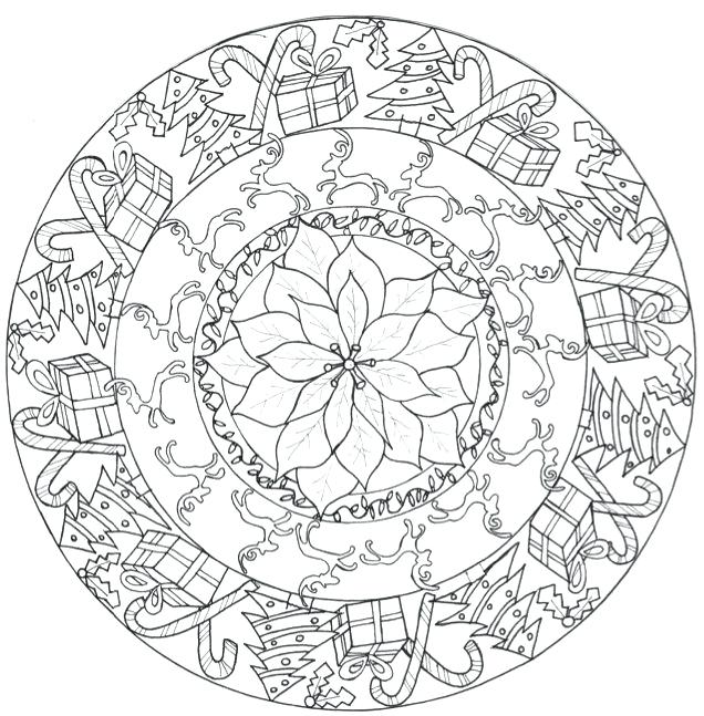 636x647 Mandala Coloring Pages For Adults Mandala Coloring Pages Animals