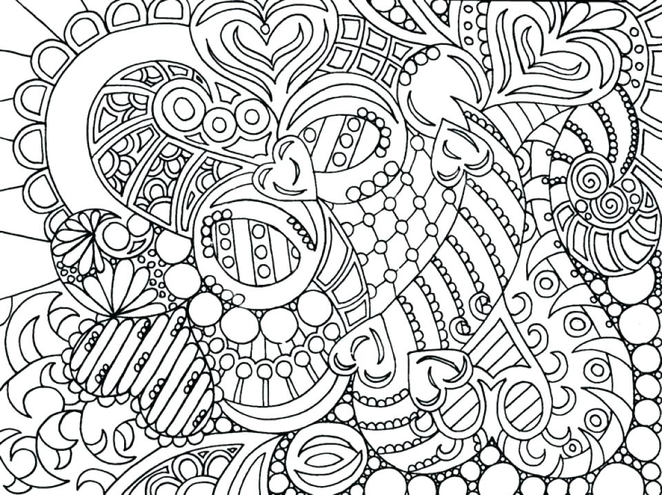 960x718 Beautiful Free Printable Mandala Coloring Pages For Printable