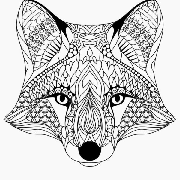 600x600 Animal Mandala Coloring Pages For Girls Colouring To Amusing Page