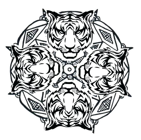 547x544 Animal Mandala Coloring Sheets Coloring Pages Innovative Ideas