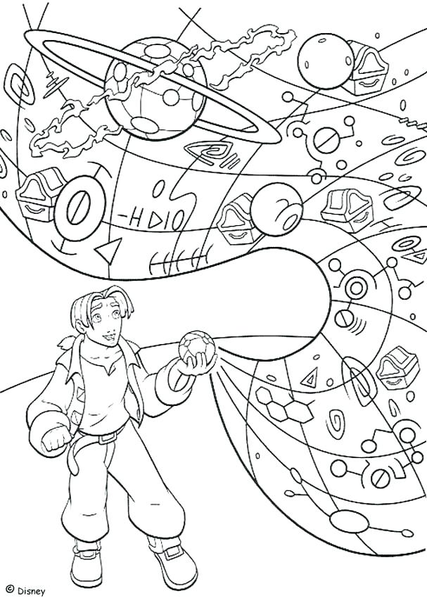 607x850 Planet Coloring Page Beautiful Solar System Color Pages Online