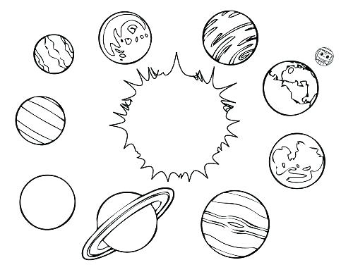 500x386 Planet Coloring Page Planet Coloring Pages Planet Coloring Pages