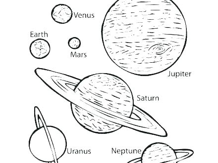 440x330 Solar System Coloring Sheet Solar System Coloring Pages Planets