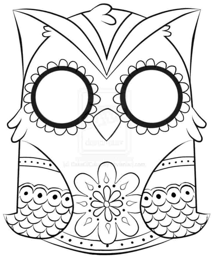 Animal Skull Coloring Pages