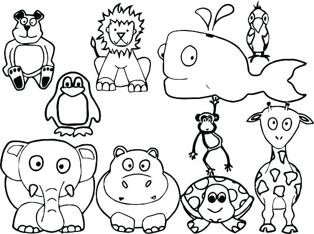 618x461 All Coloring Pages Of Animals Animals Coloring Pages Coloring
