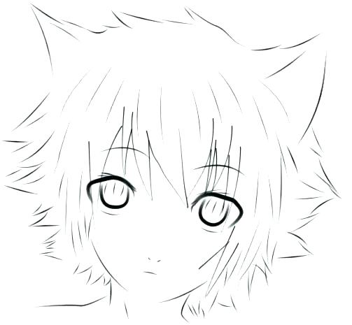 503x465 Anime Boy Coloring Pages Coloring Pages For Kids Books On Anime
