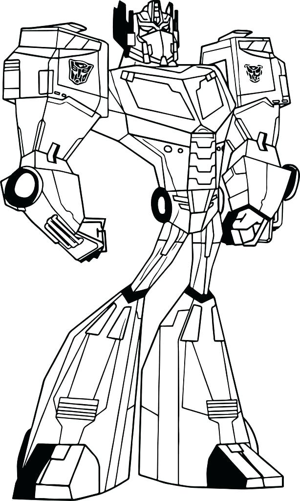 614x1024 Printable Transformers Coloring Pages