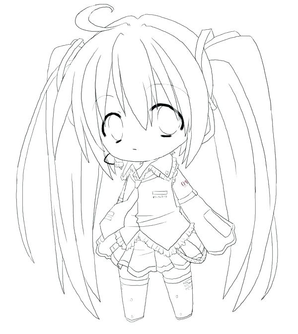600x673 Coloring Pages Of Anime Characters Coloring Anime Pages Packed