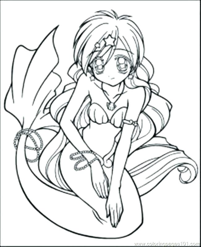 650x797 Surprising Coloring Pages Of Anime Characters Fairy Mermaid