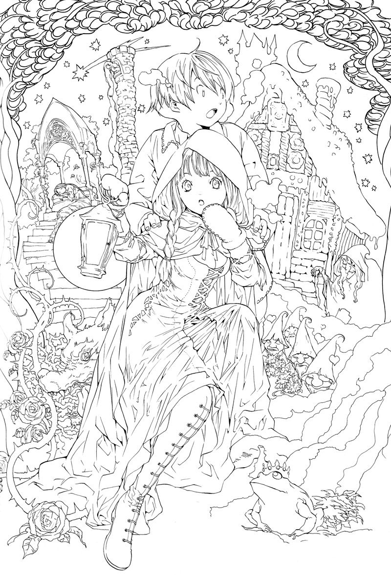 800x1178 Fairy Tale Coloring Pages Printable Coloring Pages Coloring