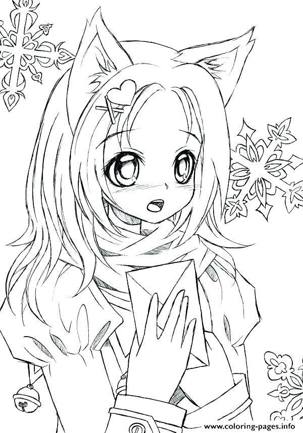 600x858 Free Printable Anime Coloring Pages Free Anime Coloring Pages