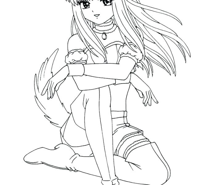 678x600 Anime Coloring Pages Printable Anime Printable Coloring Pages