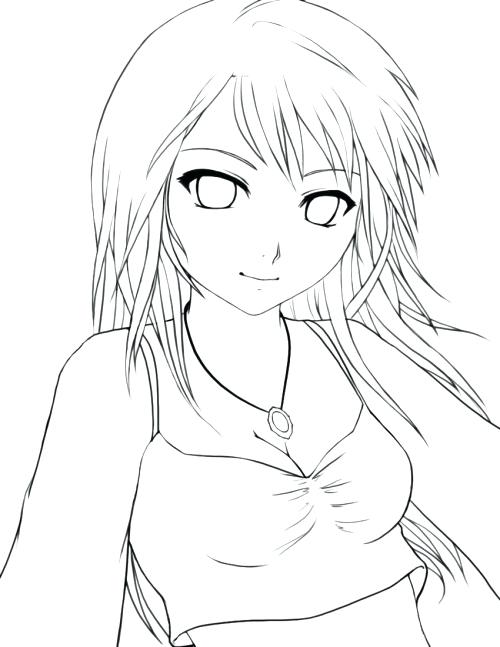 500x647 Anime Coloring Pages Trend Anime Coloring Pages With Additional