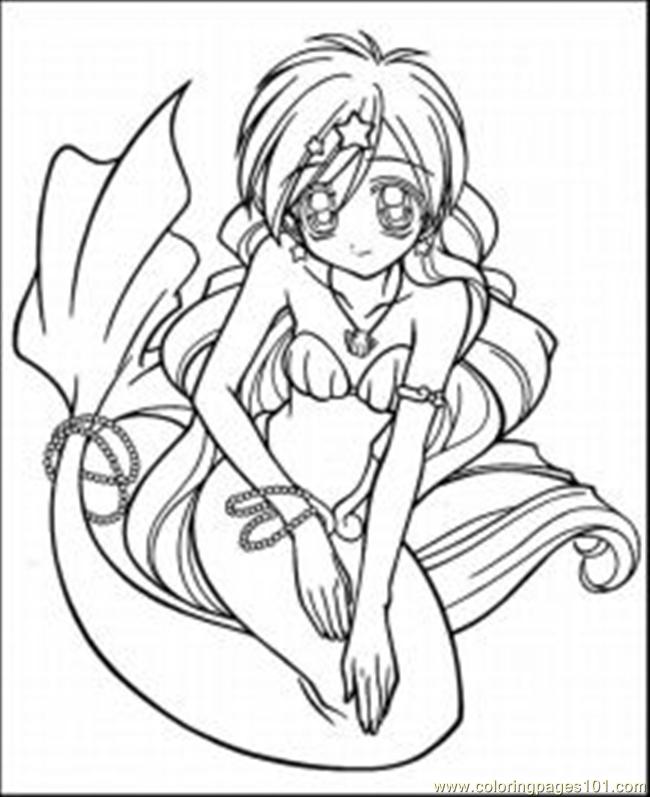 650x797 Anime Coloring Pages Med Coloring Page