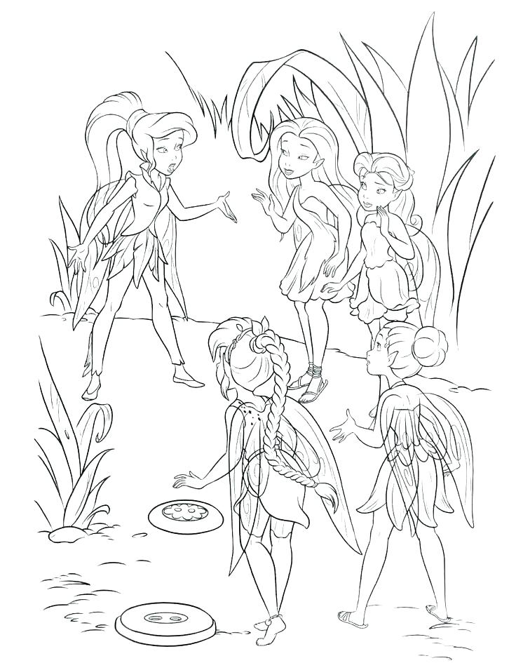 736x945 Anime Fairy Coloring Pages