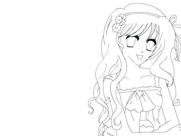 600x450 Anime Girl Coloring Pages Back To Post Cute Anime Girl Coloring