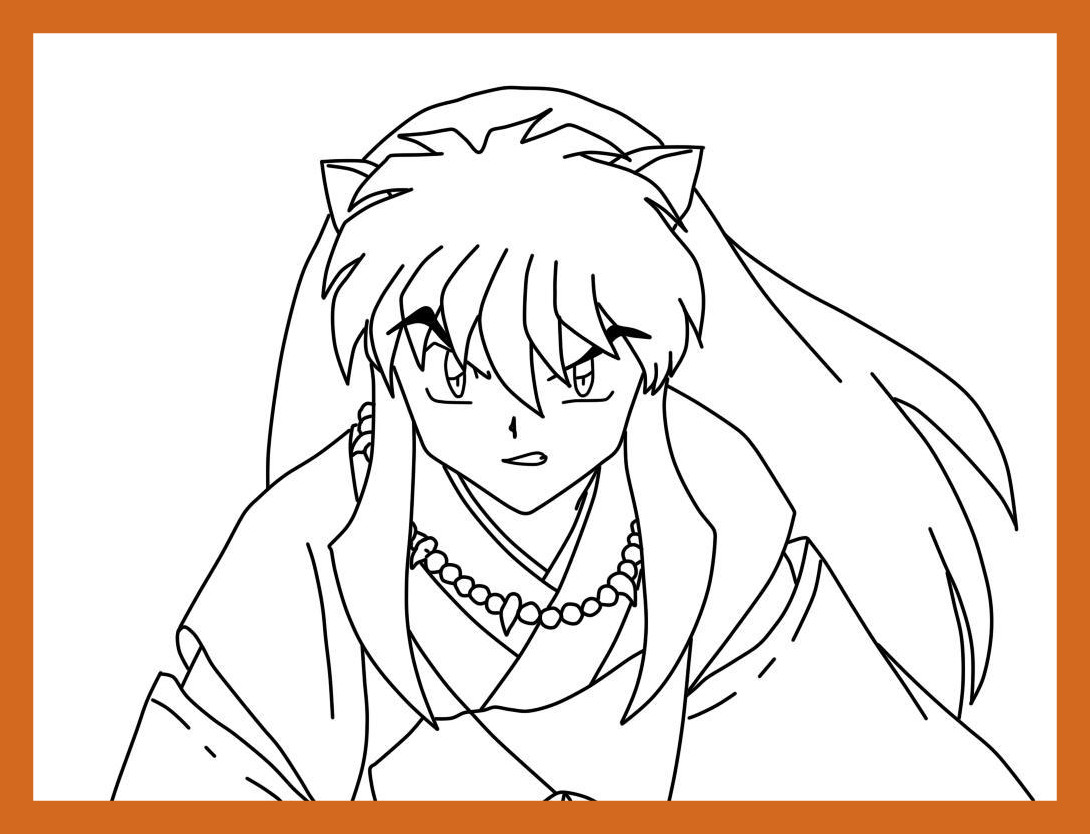 1090x834 Fascinating Cat Anime Boy And Girl Coloring Page Printable