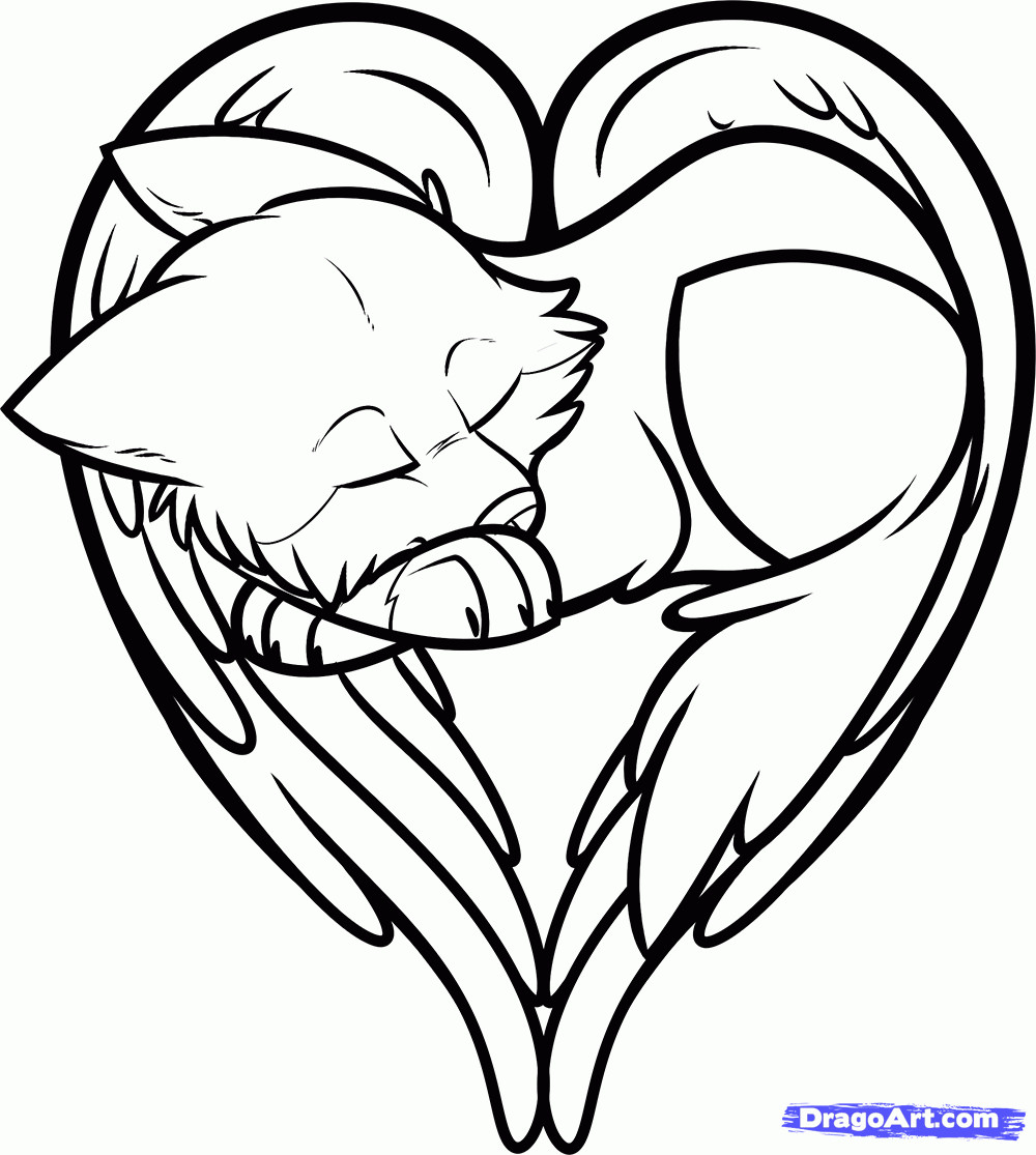 1000x1115 Cool Heart Coloring Pages Acpra
