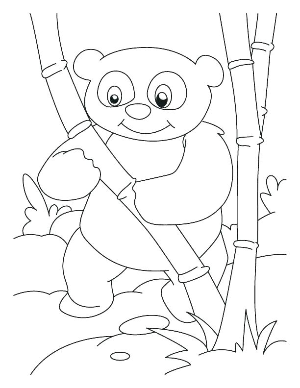 612x792 Printable Panda Bear Coloring Pages Baby Panda Coloring Pages