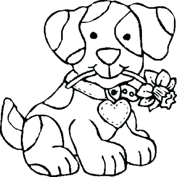618x618 Anime Puppy Coloring Pages