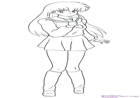 476x333 School Girl Coloring Pages Anime Rl Coloring Pages Pictures Free