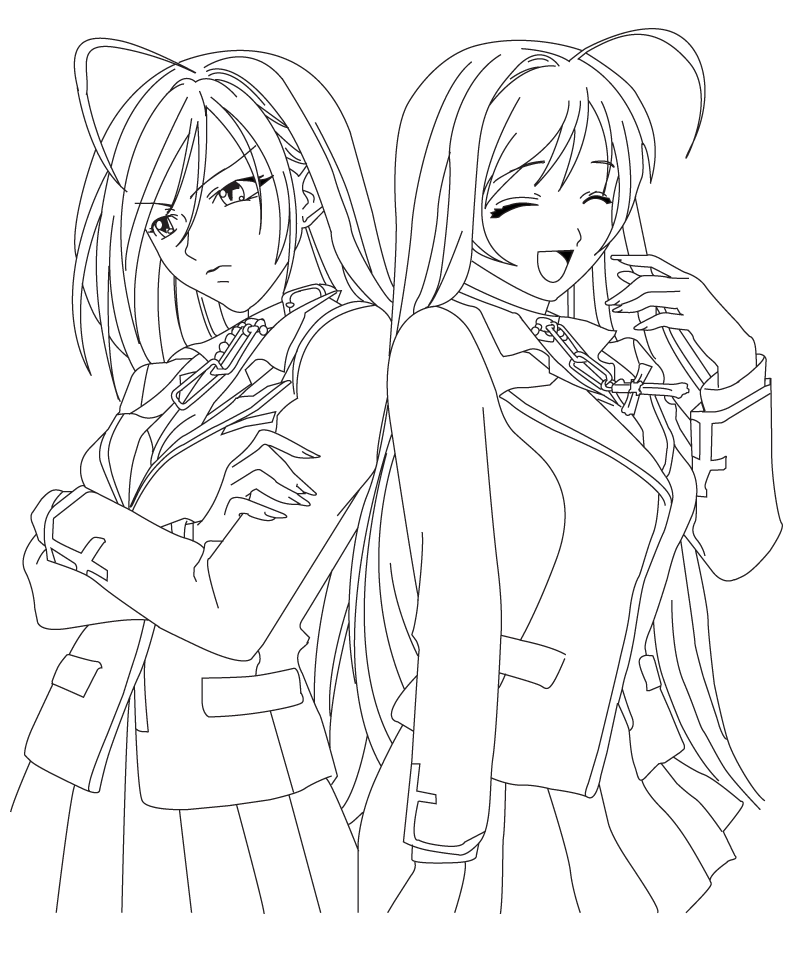 799x954 Wonderful Rosario Vampire Coloring Pages Preschool For Amusing