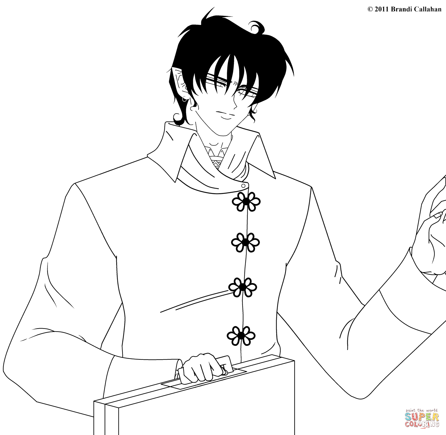 1500x1463 Anime Manga Coloring Pages Free Coloring Pages