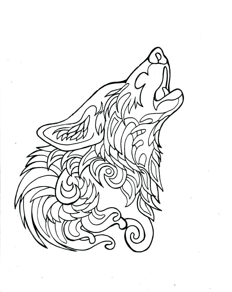 762x960 Wolves Coloring Pages Wolf Coloring Pages For Adults Free