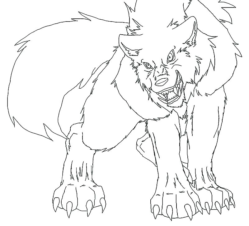 800x724 Anime Wolf Coloring Pages Wolf Coloring Pages Printable Anime Wolf