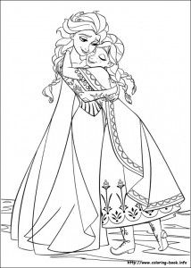214x300 Disney Frozen Coloring Sheets