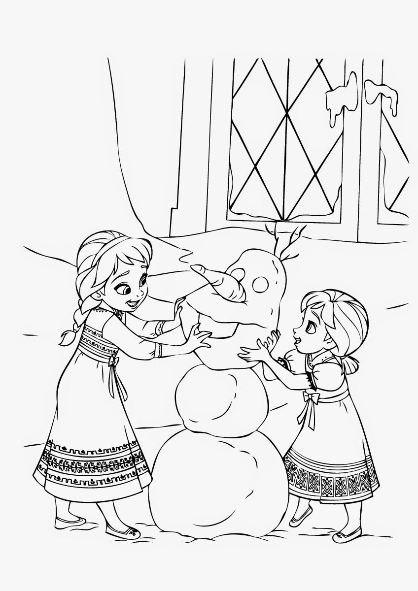 848x1200 Anna And Elsa Coloring Pages Inspirational Frozen Anna Kristoff