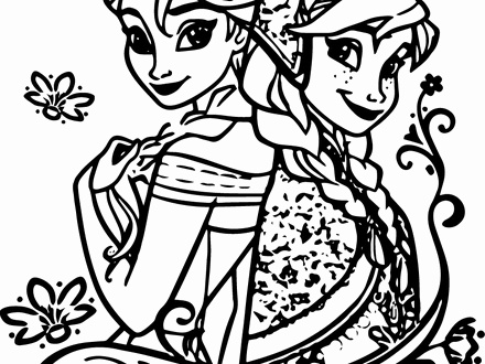 440x330 Anna Frozen Coloring Pages Best Of Elsa And Anna Coloring Pages