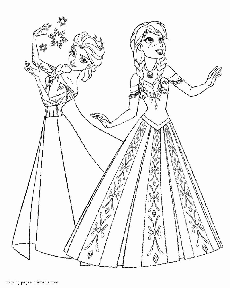 895x1123 Elsa And Anna Coloring Pages Coloring Page Pedia Anna Coloring
