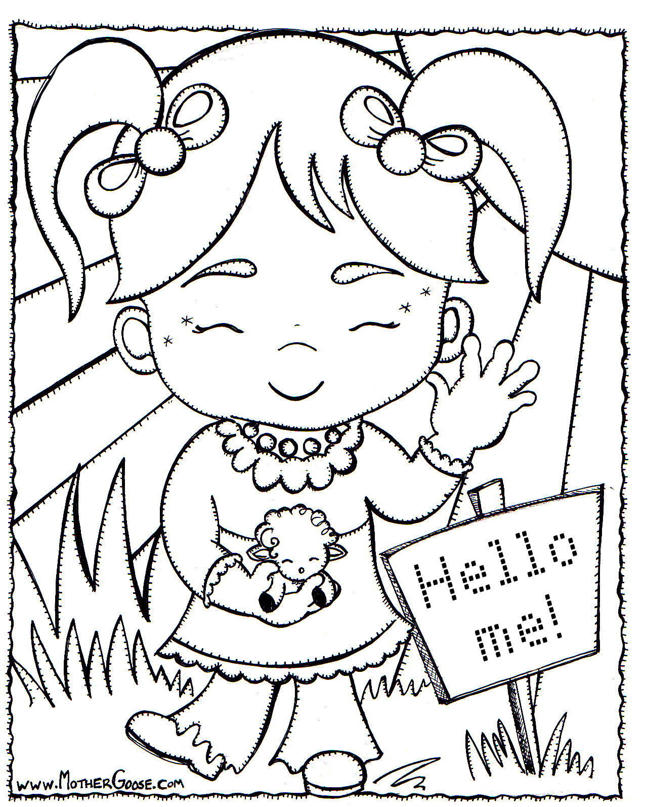 1275x1594 Hello Worldcomputer Coloring Pages