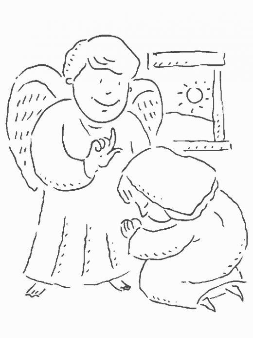 520x693 Mary And The Wonderful Story Of The Annunciation For Kids, Mary