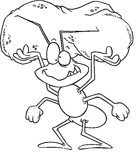 533x600 Ant Coloring Page Awesome Ants Coloring Printables For Kids Logo