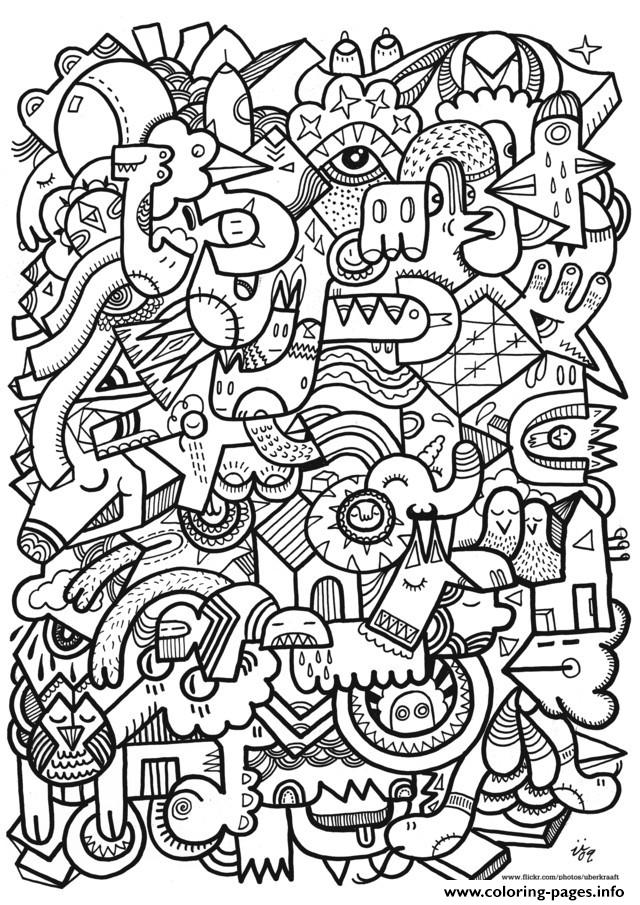 640x905 Zen Anti Stress Adult Difficult Art Coloring Pages Printable