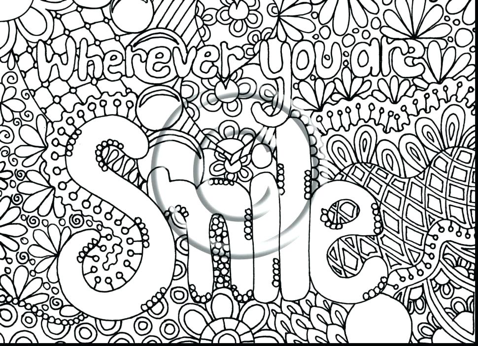 970x703 Anti Stress Coloring Pages Printable
