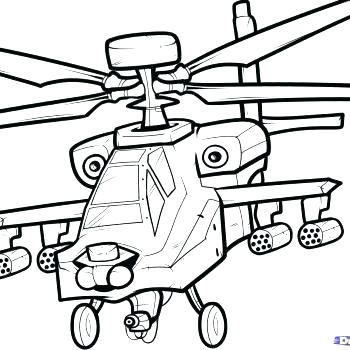 350x350 Coloring Pages Draw A Helicopter Helicopter Coloring Page Army