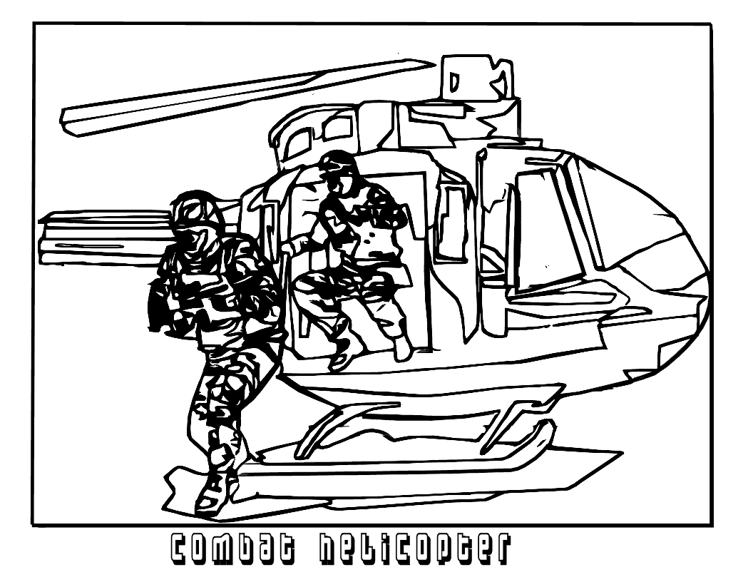 1056x816 Combat Helicopters Helicopters Coloring Pages Kids Net