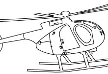 Apache Helicopter Coloring Pages at GetDrawings | Free download