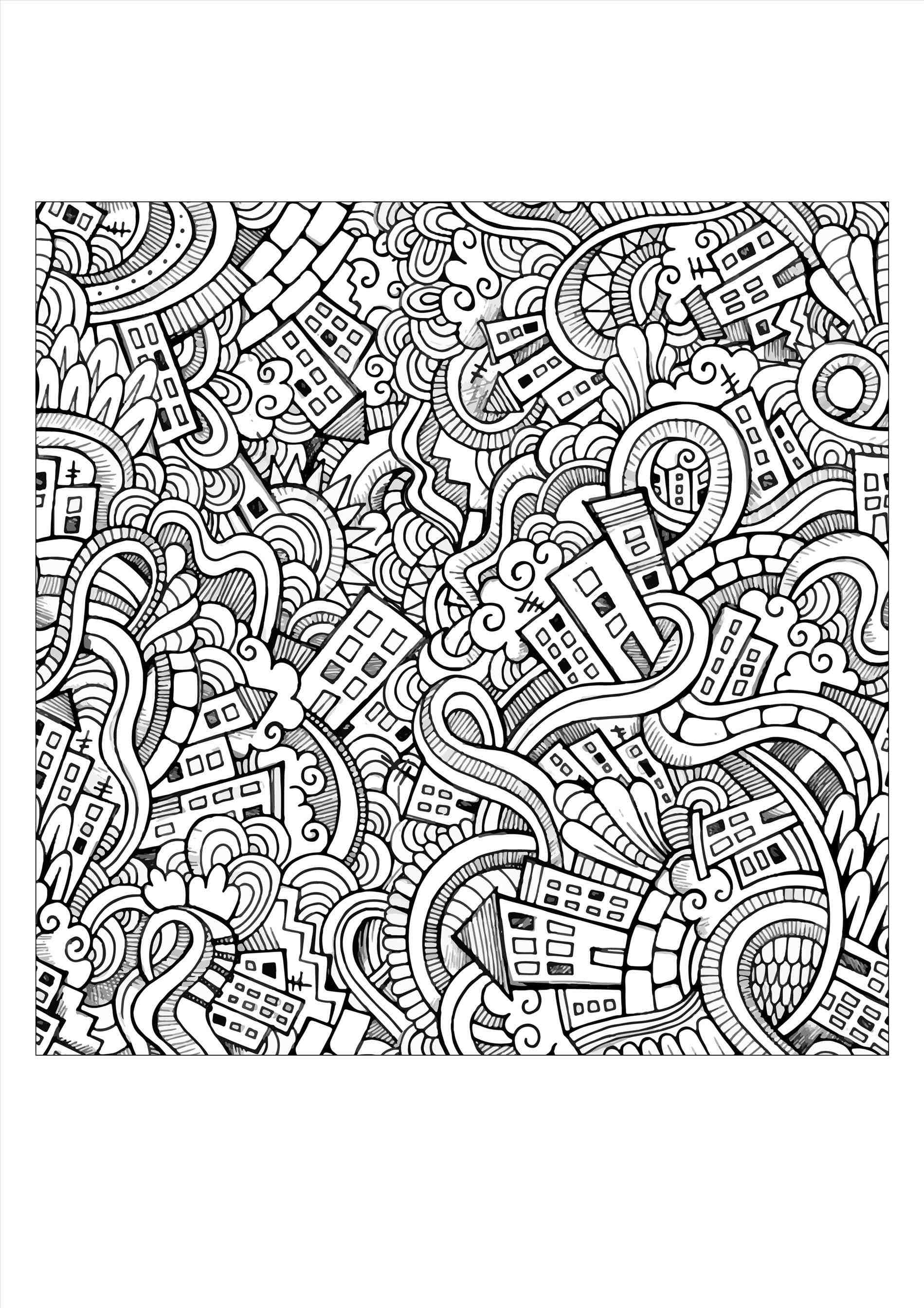 1899x2687 Contemporary Apartment Building Coloring Pages Image