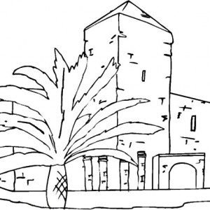 300x300 Sketch Of Apartment Coloring Pages Best Place To Color